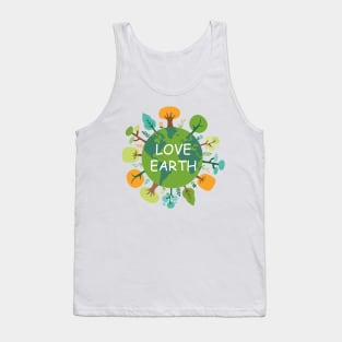 Love Earth Green Trees Funny Shirt For Men Women Tank Top